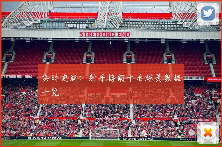 实时更新：射手榜前十名球员数据一览